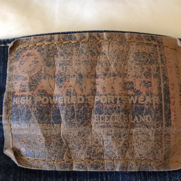 Z. Cavaricci Faded Blue Jean Skirt - Picture 8 of 8